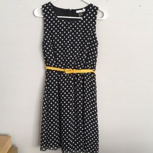 NWOT Delia*s Polka Dot Dress with Accent Belt
